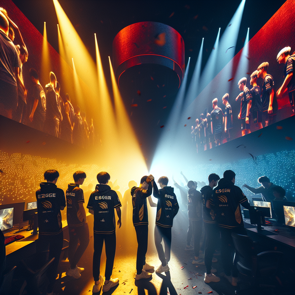 Equipo de esports ajustando estrategia sin hally antes de IEM Rio y PGL Astana